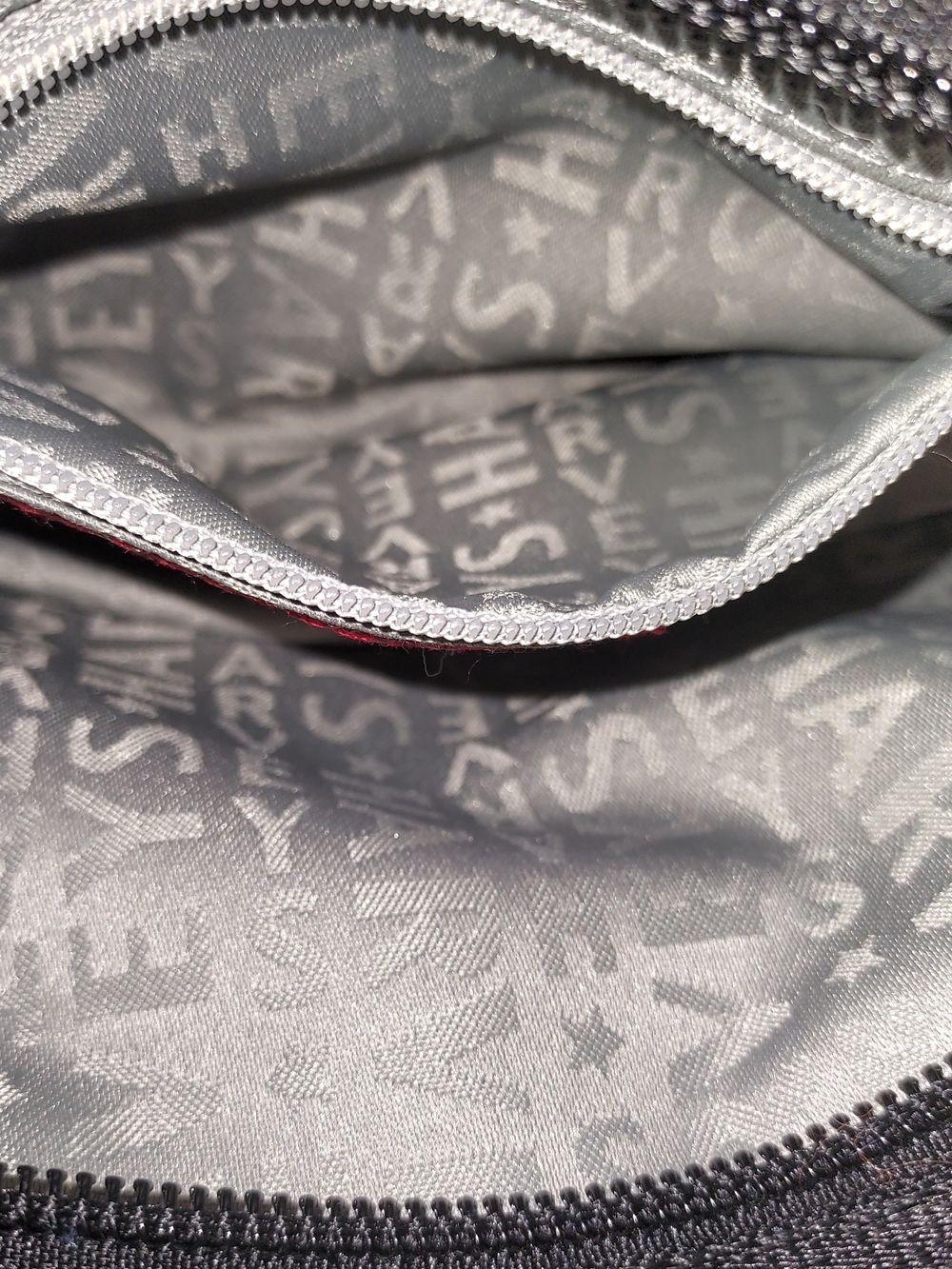 Harveys SEATBELT Black Rose Chain Shoulder Bag - Picture 9 of 13